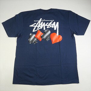STUSSY ステューシー 23AW SUITS TEE NAVY T