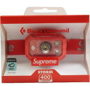 SUPREME シュプリーム 20AW Black Diamond Storm 400 Headlamp ヘッドランプ 赤 Size 【フリー】 【新古品 未使用品】 20790685