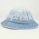 SUPREME Vv[ 22SS Fade Jacquard Denim Crusher Hat indigo nbg CfBS Size yM/Lz yVÕiEgpiz 20775720