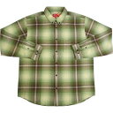 SUPREME Vv[ 23SS Shadow Plaid Flannel Shirt Vc  Size yXLz yVÕiEgpiz 20789136