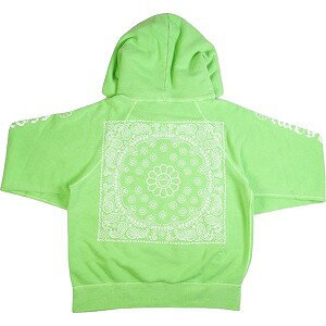 村上隆 ムラカミタカシ Flower Bandana Sweat Hoodie Bright green パーカー 緑 Size 【M】 【新古品 未使用品】 20789203