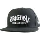 TENDERLOIN テンダーロイン ×HIDE AND SEEK ハイドアンドシーク NEWERA BASEBALL CAP BLACK キャップ 黒 Size 【フリー】 【中古品-良い】 20789289