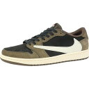 NIKE ナイキ ×TRAVIS SCOTT AIR JORDAN 1 LOW OG SP-T CQ4277-001 スニーカー 茶 Size 【27.0cm】...