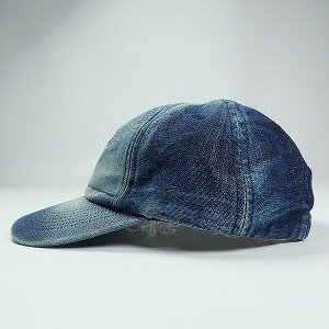 SUPREME シュプリーム 25SS Cordura Denim S Logo 6-Panel Bleached Indigo キャップ インディゴ Size 【フリー】 【新古品・未使用品】 20820307