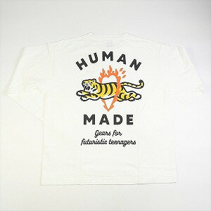 HUMAN MADE ヒューマンメイド 23SS GRAPHIC L/S T-SHIRT #03 WHITE タイガーロンT HM25CS029 白 Size   20777961
