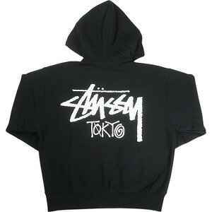 STUSSY ステューシー STOCK TOKYO ZIP HOOD BLACK 東京限定ジップパーカー 黒 Size 【S】 【新古品・未使用品】 20828601(4)
