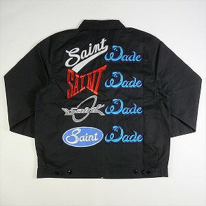 SAINT MICHAEL セント マイケル ×WADE 23AW 原宿店5周年記念 EXC.NBN_STWADE JKT NUBIAN別注ジャケット 黒 Size 【L】 【新古品・未使用品】 20779301 SAINT MICHAEL セント マイケル ×WADE 23AW 原宿店5周年記念 EXC.NBN_STWADE JKT NUBIAN別注ジャケット 黒 Size 【L】 【新古品・未使用品】 20779301