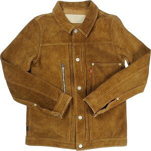 Levi's リーバイス Fenom Suede Trucker Jacket スウェードトラッカージャケット 茶 Size 【M】 【中古品-ほぼ新品】 20821412 Levi's リーバイス Fenom Suede Trucker Jacket スウェードトラッカージャケット 茶 Size 【M】 【中古品-ほぼ新品】 20821412