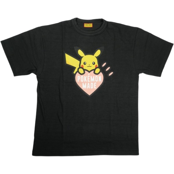 樂天商城 - HUMAN MADE ヒューマンメイド ×POKEMON MADE 25AW GRAPHIC T-SHIRT BLACK 韓国限定 ピカチュウTシャツ 黒 Size 【S】 【新古品・未使用品】 20831788