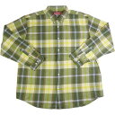 SUPREME Vv[ 23AW Plaid Flannel Shirt Green Vc  Size yMz yVÕiEgpiz 20779736