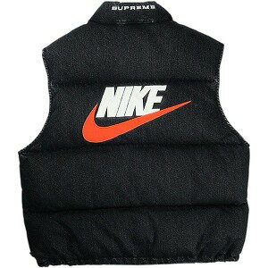 楽天ブランド古着の買取販売STAY246SUPREME シュプリーム ×NIKE 24SS Denim Puffer Vest Black ベスト 黒 Size 【L】 【中古品-ほぼ新品】 20830113