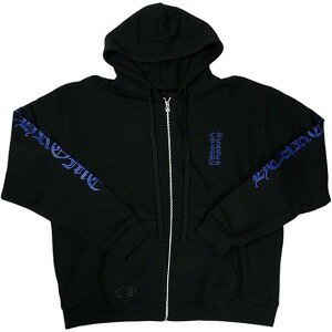 CHROME HEARTS クロム・ハーツ VRCT THERMAL FULL ZIP HOODIE BLACK/BLUE ジップパーカー 黒青 Size 【X...