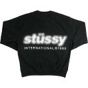 STUSSY Xe[V[ 23AW BLUR CREW Black N[lbNXEFbg  Size yMz yVÕiEgpiz 20781032