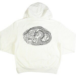 ステューシー パーカー メンズ STUSSY ステューシー 23AW MOSAIC DRAGON HOODIE PIGMENT DYED NATURAL スウェットパーカー 白 Size 【M】 【新古品・未使用品】 20781040