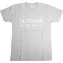 SUPREME シュプリーム 15SS International Tee Heather Grey Tシャツ 灰 Size 【M】 【中古品-ほぼ新品】 20813632(4)