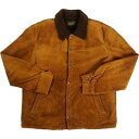 TENDERLOIN テンダーロイン 10AW T-SADDLE SUEDE JKT BROWN サドルスウェードジャケット 茶 Size 【L】 【中古品-良...