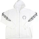 CHROME HEARTS NEn[c HORSESHOE ZIP HOODIE WHITE Wbvp[J[  Size yMz yVÕiEgpiz 20791310