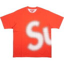 SUPREME Vv[ 24SS Halftone S/S Top Red TVc  Size ySz yVÕiEgpiz 20791363