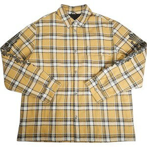 CHROME HEARTS クロム・ハーツ WORK’N SHIRT JNKYRS PLD CRM SODA シャツジャケット 黄 Size 【L】 【新古品・...