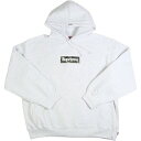 SUPREME シュプリーム 23AW Box Logo Hooded Sweatshirt Ash Grey ボックスロゴパーカー 薄灰 Size 【XL】 【新古品・未使用品】 20808739|詳細画像