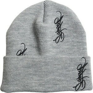 SUPREME シュプリーム 24SS Tag Beanie Heather Gray ビーニー 白 Size 【フリー】 【新古品 未使用品】 20791240