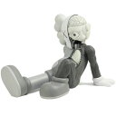 KAWS カウズ ×MEDICOM TOY COMPANION Resting Place フィギュア 灰 Size【フリー】 【中古品-ほぼ新品】【中古】