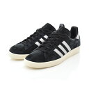 【今だけ最大15%OFFセール】アディダス オリジナルス adidas originals スニーカー キャンパス CAMPUS GX7330【メンズ 男性 26.0cm 26.5cm 27.0cm 27.5cm 28.0cm 28.5cm】【ブラック ホワイト黒 銀 天然皮革 ヌバックスエード 80年代 90年代 復刻】