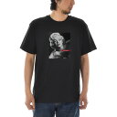 【半袖 アートTシャツ】マリリン・モンロー Tシャツ フォト 写真 Glamour ライフ イズ アート 半袖 ショートスリーブ メンズ レディース 大きいサイズ ビックサイズ おしゃれ ガールズプリント ティーシャツ S M L XL XXL ブラック 黒 ブランド【S47_01】(4)