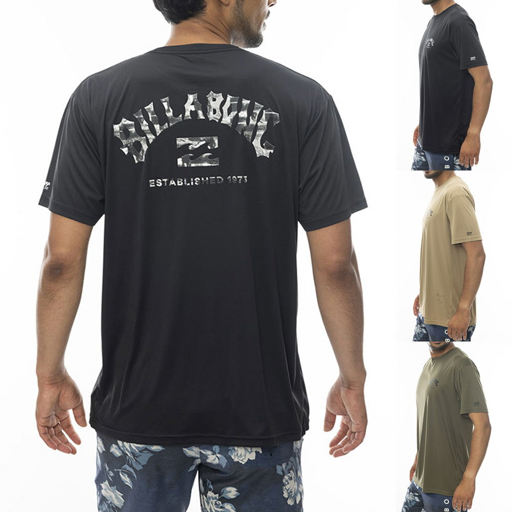 【今だけ10%OFFセール】ビラボン BILLABONG ラッシュガード ラッシュ Tシャツ 半袖 RASH TEE BE011856【メンズ 男性用 UVカット UPF50 UPF50+ UPF50プラス 紫外線対策 日焼け防止 ラッシュTシャツ ラッシュT 半袖Tシャツ ティーシャツ サーフィン 海水浴 プール アウトドア】