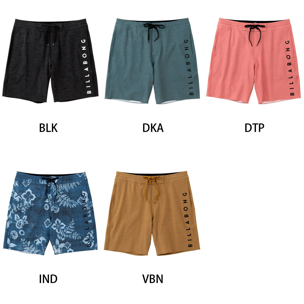 【今だけ最大10%OFFセール】ビラボン BILLABONG サーフパンツ オールデイ ロータイズ ボードショーツ ALLDAY LT BF011501 メンズ 男性用 サーフショーツ サーフトランクス 海パン 海水パンツ 水陸両用パンツ ショーツ ショートパンツ ハーフパンツ サーフィン 海水浴 プール