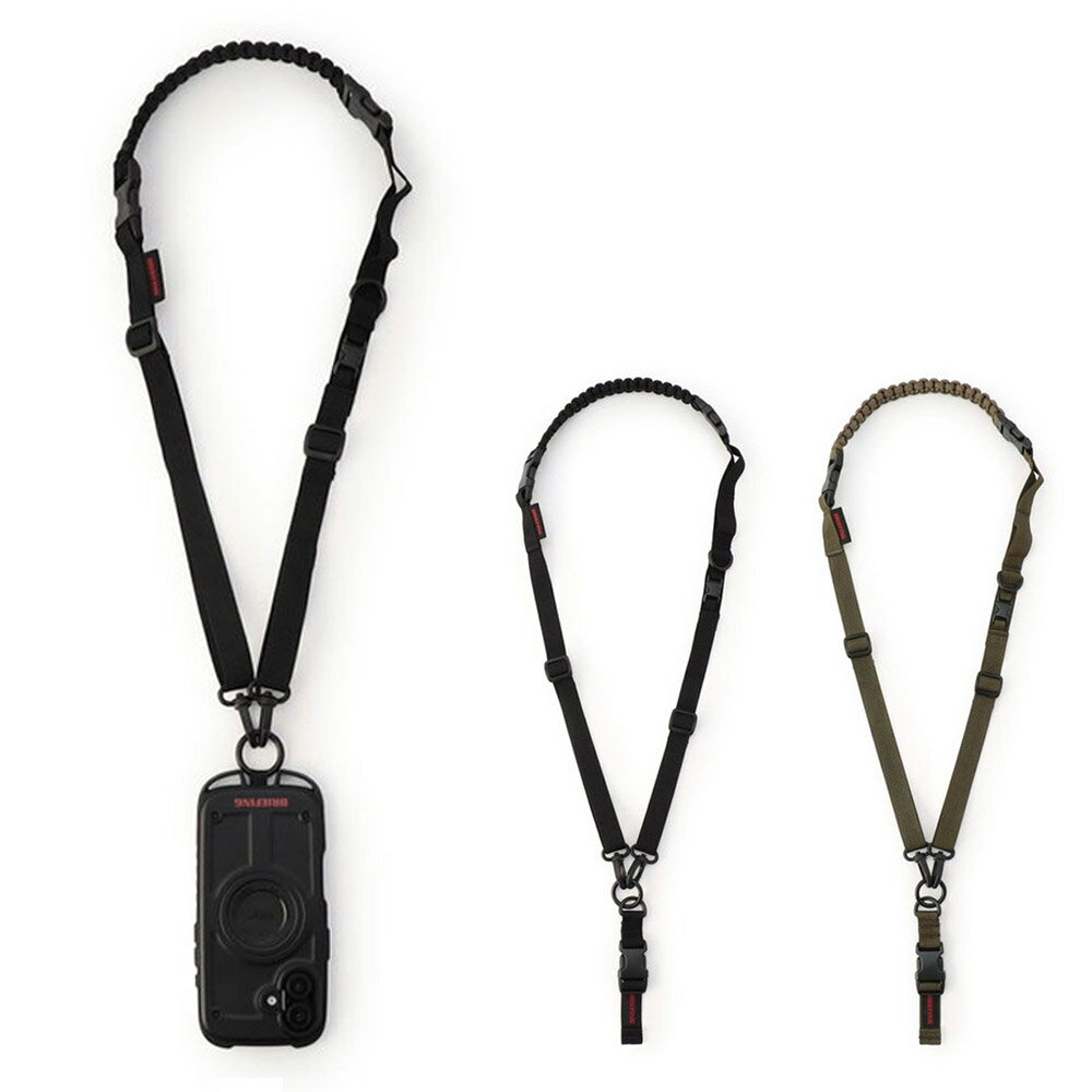Rakuten - ブリーフィング BRIEFING ユーティリティ 2WAY ストラップ UTILITY 2WAY STRAP BRA243G73【メンズ レディース ショルダーストラップ ネックストラップ バッグ スマホストラップ バッグ用 ショルダー スマホ スマートフォン用 おしゃれ カバン用 付け替え 軽量 ナイロン 】