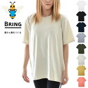 ブリング BRING Tシャツ ベーシック ドライコットニー 半袖 TEE メンズ レデイース ジェンダー SDGs リサイクルポリエステル 白 ホワイト 黒 ブラック BD0100日本環境設計