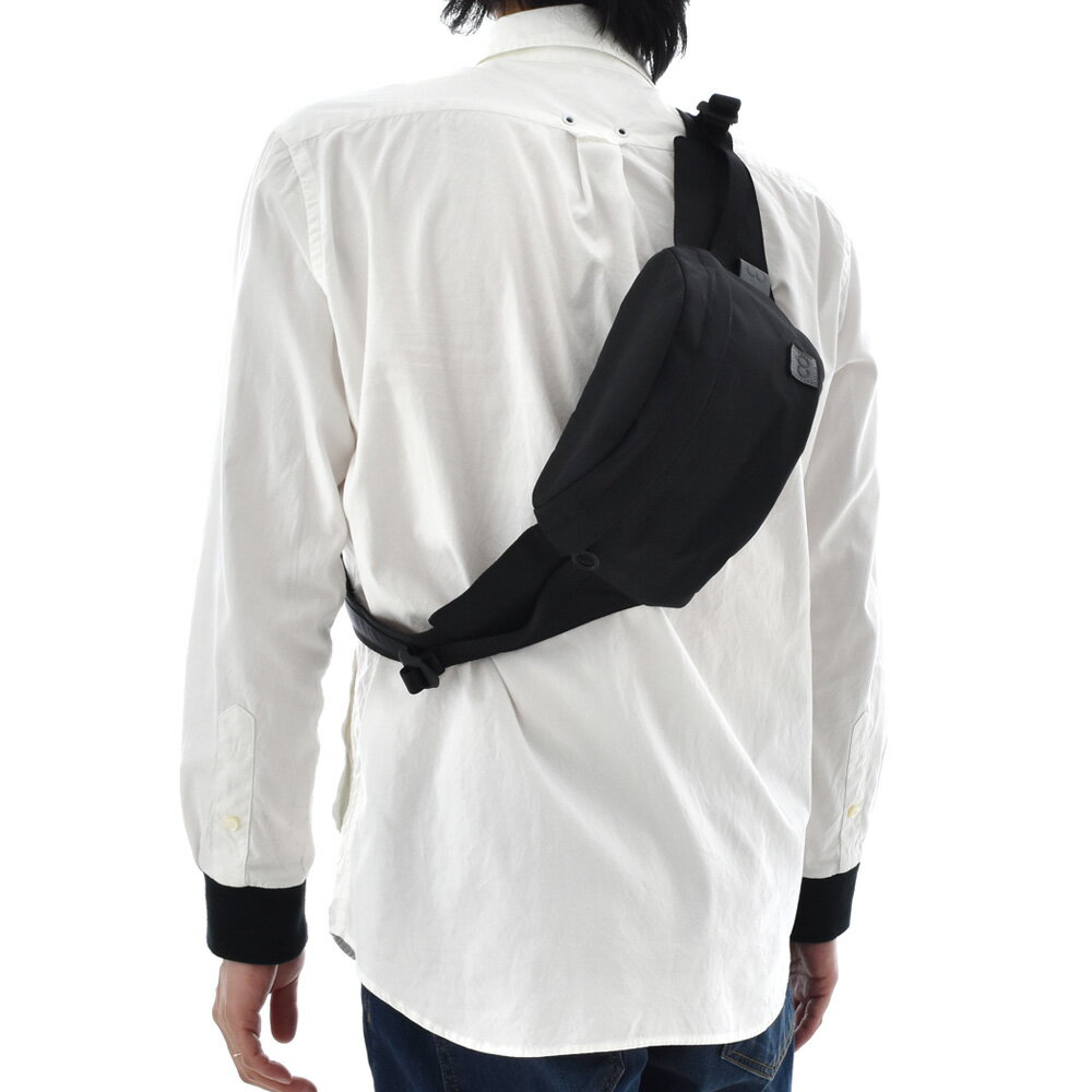 【15%OFFセール】C6 シーシックス バッグ ヘリックス ウエストバッグ ウェストバッグ ミニバッグ ショルダーバッグ ウエストポーチ メンズ 斜めかけ シンプル ソリッド ビジネス 大人 ブラック 黒 N/C Helix C2017