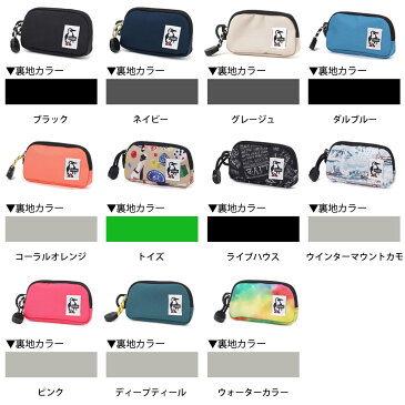【3%OFFセール】チャムス CHUMS 財布 メンズ レディース キッズ エコ コインケース 小物入れ ウォレット ブランド コーデュラ CORDURA 黒 ネイビー 紺 緑 グリーン 黄色 イエロー 赤 レッド 柄 総柄 アウトドア キャンプ フェス Eco Coin Case CH60-0853 【2018秋冬新作】
