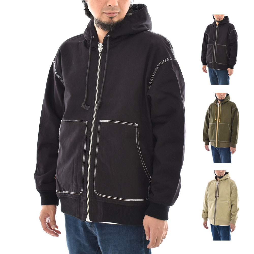 【49%OFFセール】チャムス CHUMS アウター ジャケット フレイムリターダントキャンプパッディドフーディ メンズ レディース 難燃 難燃加工 フーディー 前開き ジップ アウトドア キャンプ ストリート ブラック 黒 Flame Retardant Camp Padded Hoodie CH04-1285のサムネイル