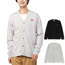 【今だけ最大14%OFFセール】チャムス CHUMS キーストーンボタンカーディガン Keystone Button Cardigan CH00-1388【メンズ レディース 男女兼用】【コットンカーディガン 刺繍 ロゴ入り ワンポイント 綿製 羽織もの 通勤 通学 オフィス ビジカジ グレー ブラック】