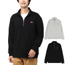 【今だけ最大14%OFFセール】チャムス CHUMS キーストーンハーフジップトップ Keystone Half Zip Top CH00-1472【メンズ レディース 男女兼用 大きいサイズ M L XL XXL】【トレーナー スウェット 刺繍 ロゴ ワンポイント 綿100% 普段使い ルームウェア グレー ブラック】