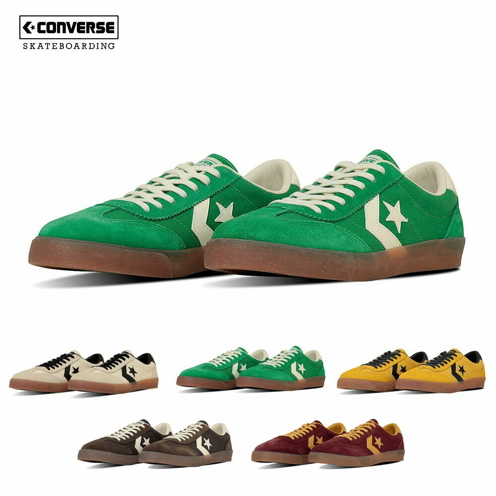 【今だけ最大10%OFFセール】コンバース スケートボーディング CONVERSE SKATEBOARDING ロードクラシック ROADCLASSIC SK OX 33701910 33701911 33701912 メンズ 男性 ローカット LOW SK8 スケボー スケシュー スケート用 スエード ガムソール キャンバス クッション性 耐久性