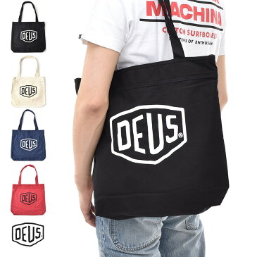 デウス エクス マキナ Deus ex Machina バッグ CLASSIC TOTE クラシック トートバッグ DMP77431【シールドロゴ ロゴトート キャンバストート バッグ 手持ちバッグ 肩掛けバッグ 鞄 通勤 通学 プリント ロゴ ブランド】