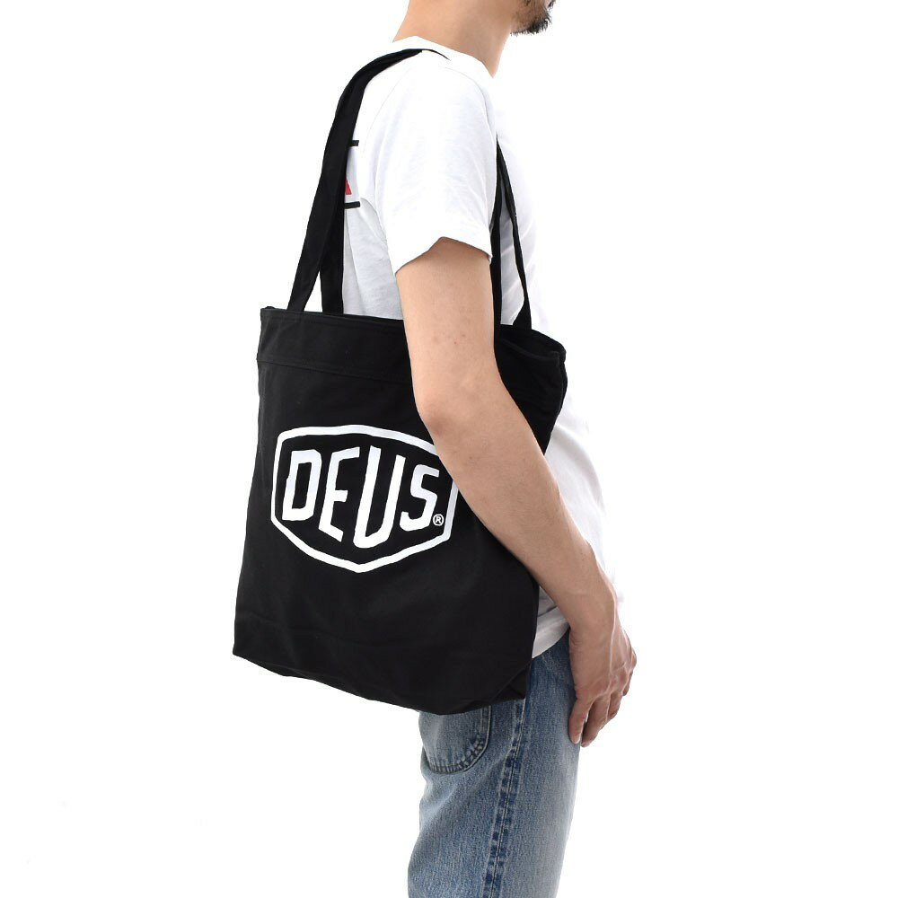 デウス エクス マキナ Deus ex Machina バッグ CLASSIC TOTE クラシック トートバッグ DMP77431【シールドロゴ ロゴトート キャンバストート バッグ 手持ちバッグ 肩掛けバッグ 鞄 通勤 通学 プリント ロゴ ブランド】