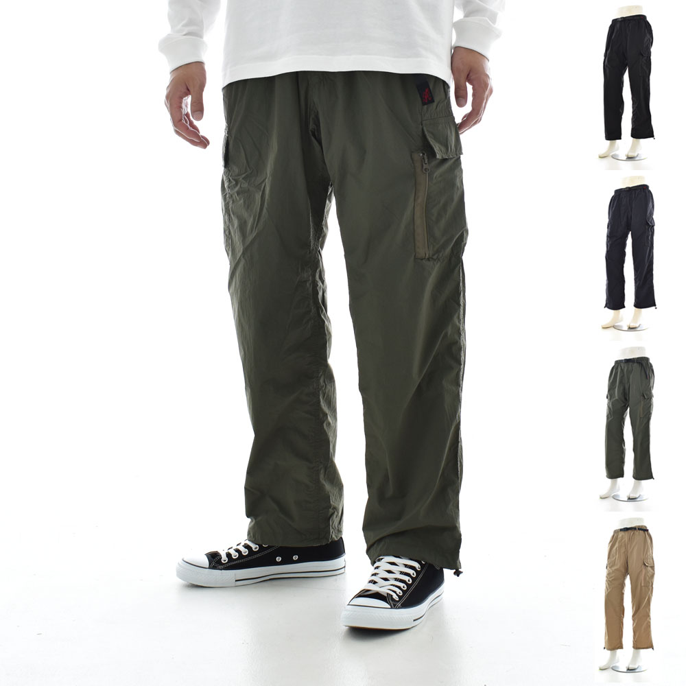 【54%OFFセール】グラミチ GRAMICCI パンツ ライトナイロンカーゴパンツ カーゴパンツ ロングパンツ イージーパンツ ボトムス メンズ クライミングパンツ 軽量 ミリタリー アウトドア キャンプ 釣り LIGHT NYLON CARGO PANTS チノ ネイビー オリーブ GUP-21F038