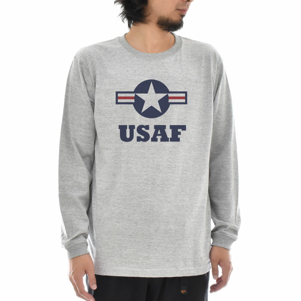 ե AIR FORCE T USAF ޡ 饦ǥ  ĹµT T 󥰥꡼  ǥ ...