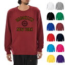 カレッジロゴ スウェット ブルックリン ニューヨーク トレーナー スウェット クルー クルーネック 長袖 カレッジプリント 大学ロゴ メンズ レディース キッズ...