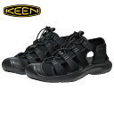 【今だけ10%OFFセール】キーン KEEN サンダル メンズ シーニック エイチツー Men's SEANIK H2 1030389【男性用 靴 スポーツサンダル スポサン ビーチサンダル アウトドア ストリート タウンユース 簡単な脱ぎ履き 軽量 軽い 滑りにくい 防滑 ブラック BLACK-MAGNET】