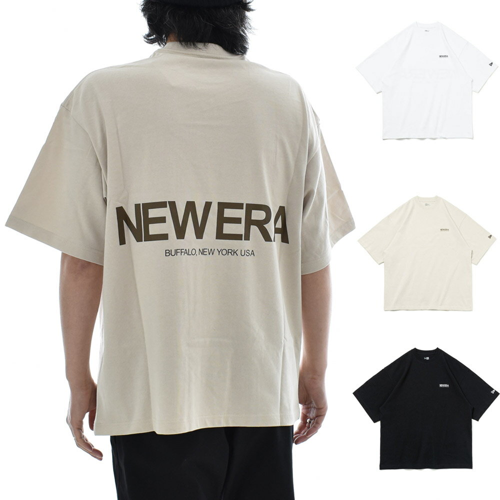 ニューエラ new era NEWERA Tシャツ 半袖 オーバーサイズド コットン Tシャツ ザ オリジン SS OS CT TEE THE ORIGIN 14121850 14121851 14121853