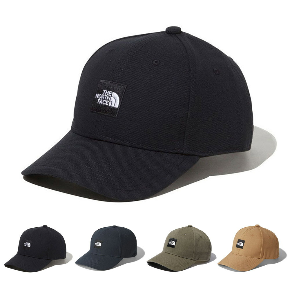 ザ ノースフェイス THE NORTH FACE キャップ 帽子 スクエアロゴキャップ Square Logo Cap カーブバイザー 野球帽 ベースボールキャップメンズ レディース 男女兼用 紫外線カット UVカット アウトドア キャンプ フェス スポーツ K ブラック 黒 NN41911