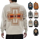 【今だけ最大20%OFFセール】ペンドルトン PENDLETON トレーナー バックプリント スウェットシャツ 4475-7013 3475-3006【メンズ ...