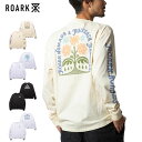 ロアーク リバイバル ROARK REVIVAL 長袖 Tシャツ L/S TEE RLTJ1100 RLTJ1101 RLTJ1102 RLTJ1103【メンズ 男性 L】【ロンT 長T カットソー 抗菌防臭機能 コットン100% リラックスフィット バックプリント 袖プリント 左胸プリント 胸ポケット 白 黒 ブラック】