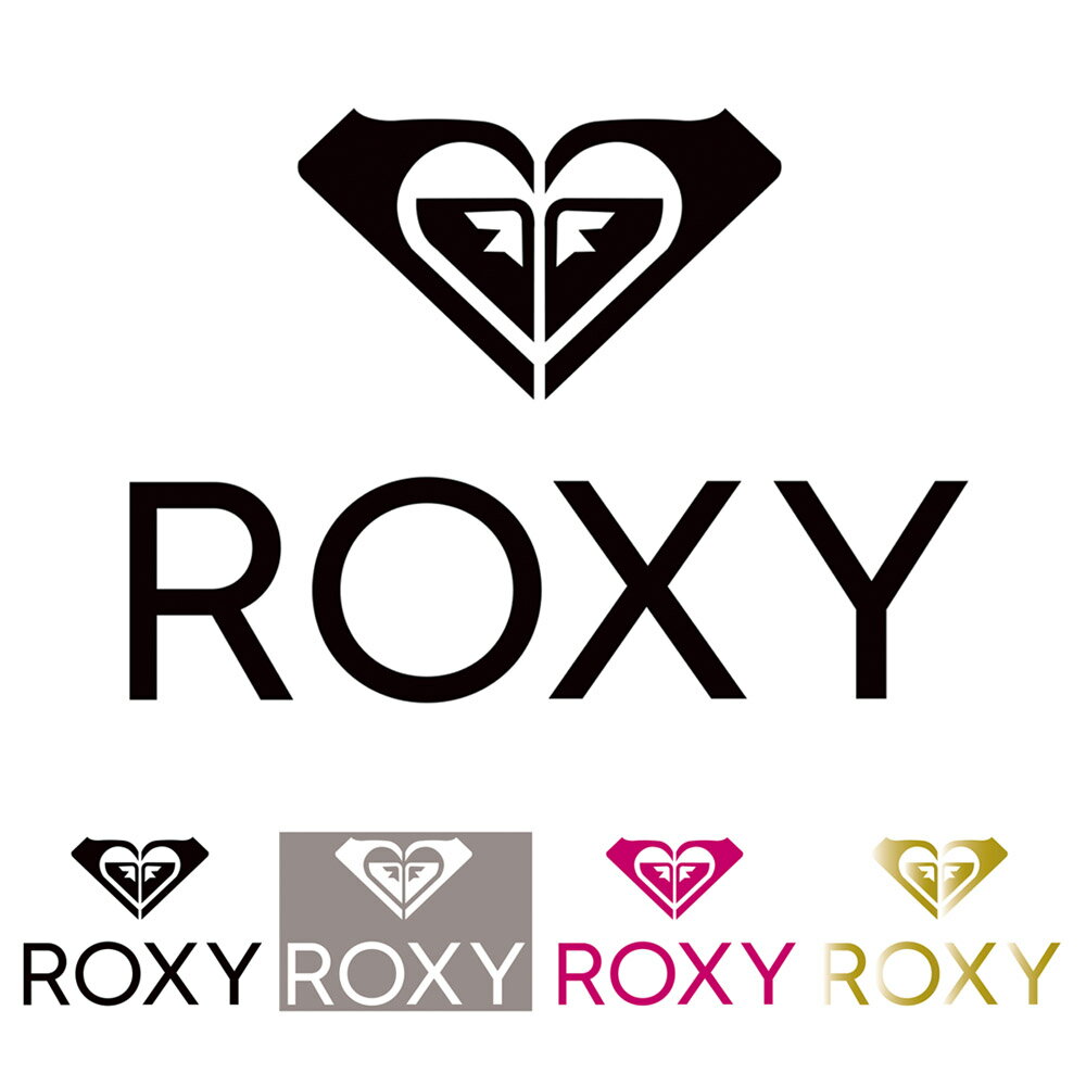 ロキシー ROXY ステッカー 転写ステッカー ROXY-A ロゴステッカー シール カッティングステッカー くり抜き メンズ レディース スポーツ アウトドア 車 ボード カスタム ブラック ホワイト ピンク ゴールド 黒 白 金 ROXY-A STICKER ROA215337
