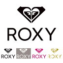 楽天ステイブルー【セレクトショップ】【今だけ最大17％OFFセール】ロキシー ROXY ステッカー 転写ステッカー ROXY-A ロゴステッカー シール カッティングステッカー くり抜き メンズ レディース スポーツ アウトドア 車 ボード カスタム ブラック ホワイト ピンク ゴールド 黒 白 金 ROXY-A STICKER ROA215337